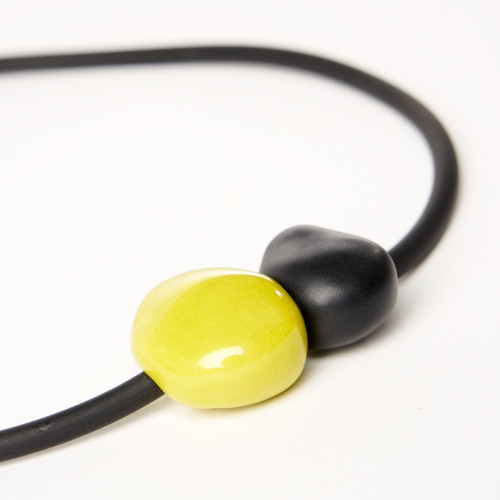 Collier Aimante Anis Noir - Andréani Créations