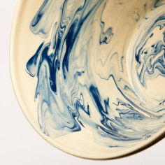 Saladier Jaspe Noir Pm - Barbotine 2