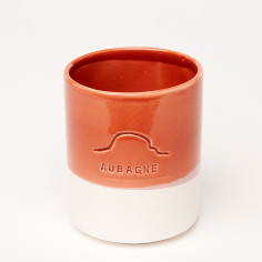 Tasse terracota bicolore brillant - Poterie Massucco