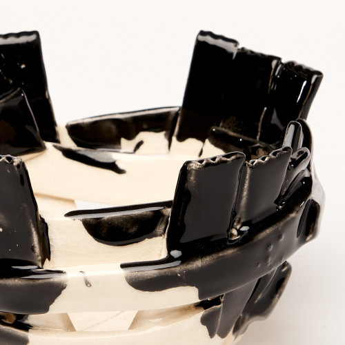 Détail Coupelle lanière noir - Isave