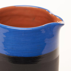 Pichet Bleu Foncé - Le Coq Poterie 2
