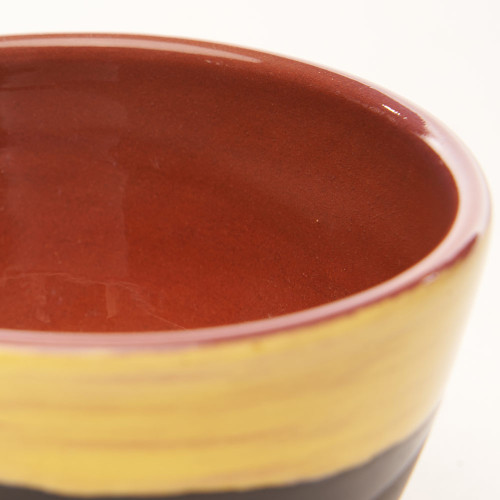 Détail Mini bol jaune - Le Coq Poterie