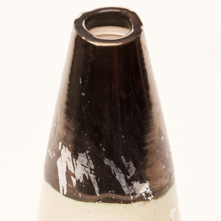 Détail Petit bougeoir biseauté - Nathalie Pinto