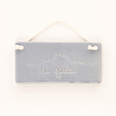 Plaque Lou Garlaban Grise - Créatini