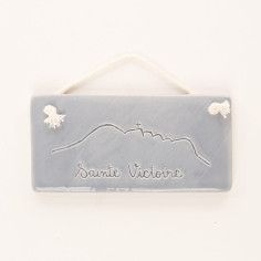 Plaque Sainte Victoire Grise - Créatini