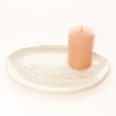 Vide poche bougie - Mona Chabada