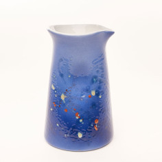 Carafe bleu impression marine - Louis Sicard