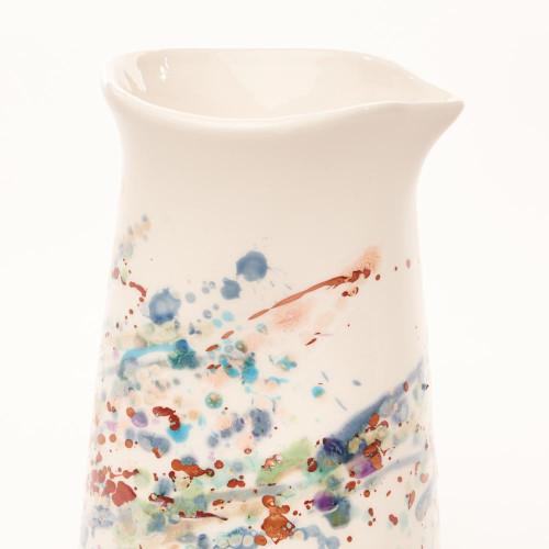 Détail Carafe blanc impression - Louis Sicard