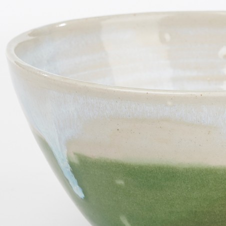 Détail Saladier petit bleu vert - Atmosterre