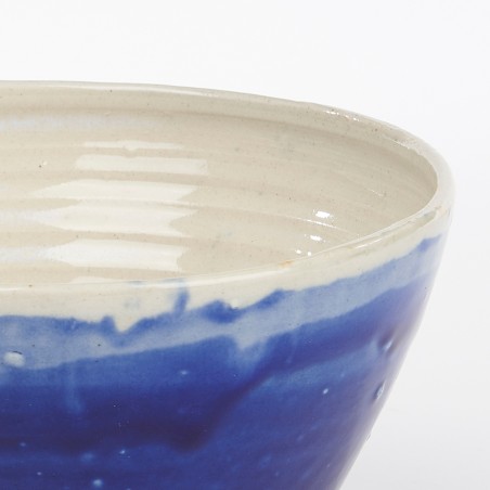 Détail Saladier grand modele bleu - Atmosterre
