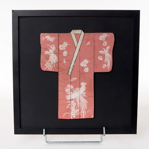 Estampe kimono rose - Françoise Barre