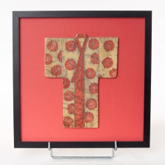 Estampe kimono rouge - Françoise Barre