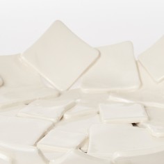 Coupe fruit blanche forme carré - Isave 2