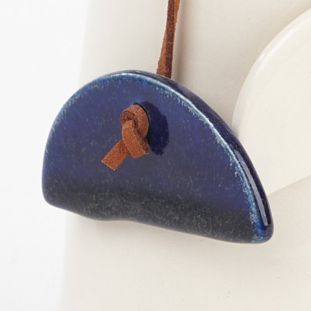 Détail Vase avec éventails suspendus pm blanc - Isave