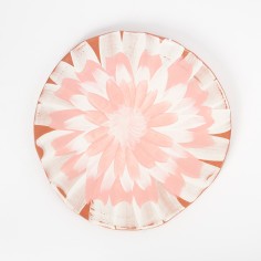 Grand plateau pivoine rose - Les Mains dans la Terre