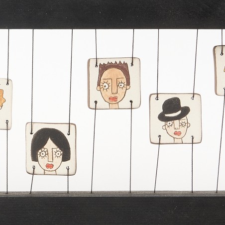 Détail Portrait de famille pm 10 personnes - Marion Pruneau