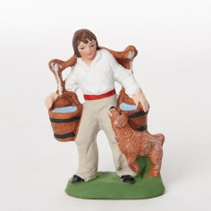 Porteur d'eau 5 - Santons Campana