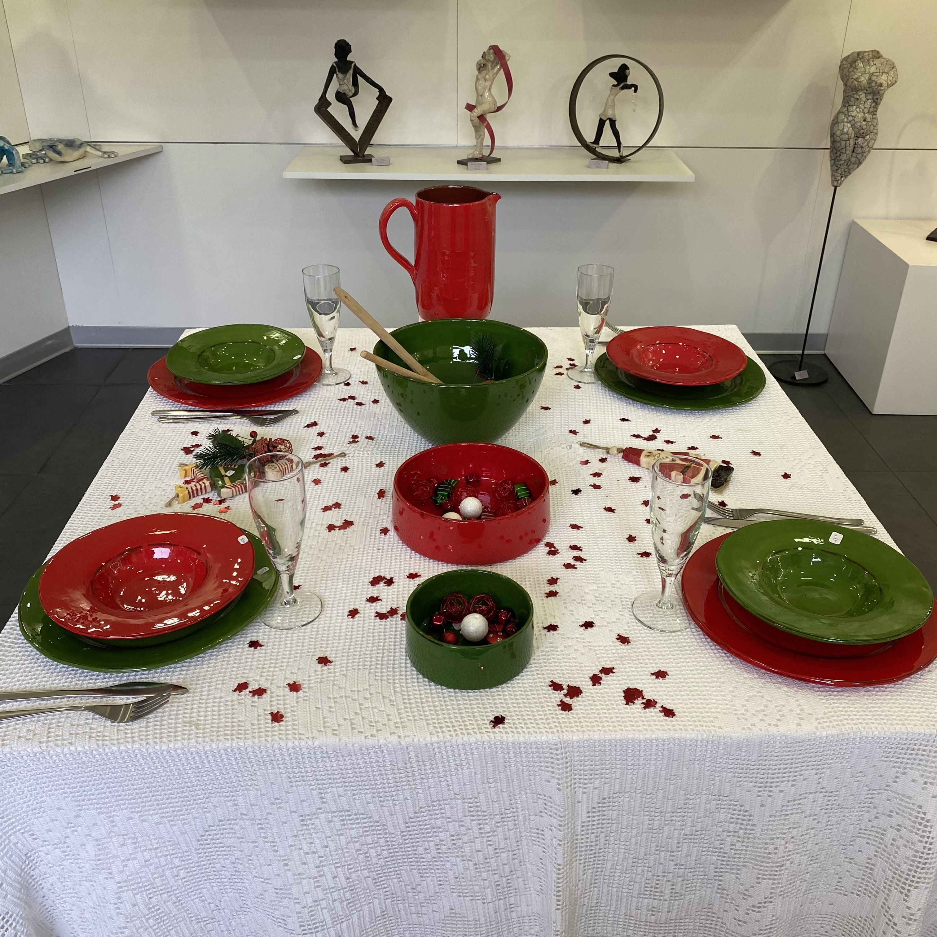 Décor Noël sapin Galerie Argilla